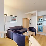 公寓 Strandnahe Und Zentral Gelegene Fewo, Hund Willkommen, Haus Saxonia, *