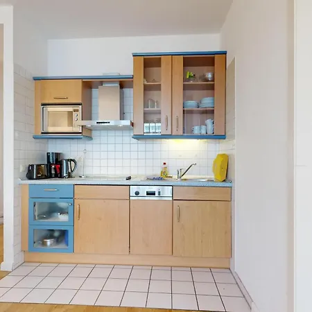 Apartmán Strandnahe Und Zentral Gelegene Fewo, Hund Willkommen, Haus Saxonia, Binz