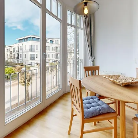 Apartmán Strandnahe Und Zentral Gelegene Fewo, Hund Willkommen, Haus Saxonia,