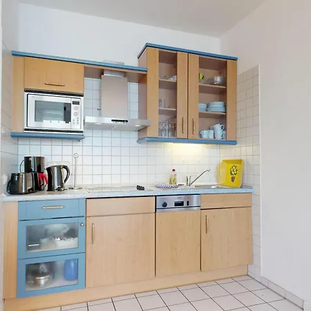 公寓 Strandnahe Und Zentral Gelegene Fewo, Hund Willkommen, Haus Saxonia,