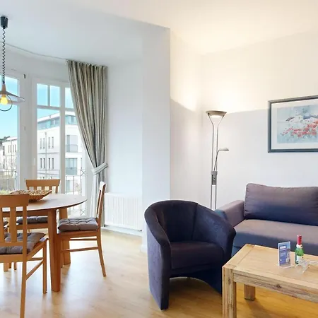 شقة Strandnahe Und Zentral Gelegene Fewo, Hund Willkommen, Haus Saxonia,
