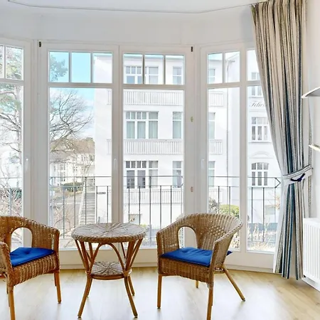 شقة Strandnahe Und Zentral Gelegene Fewo, Hund Willkommen, Haus Saxonia, *