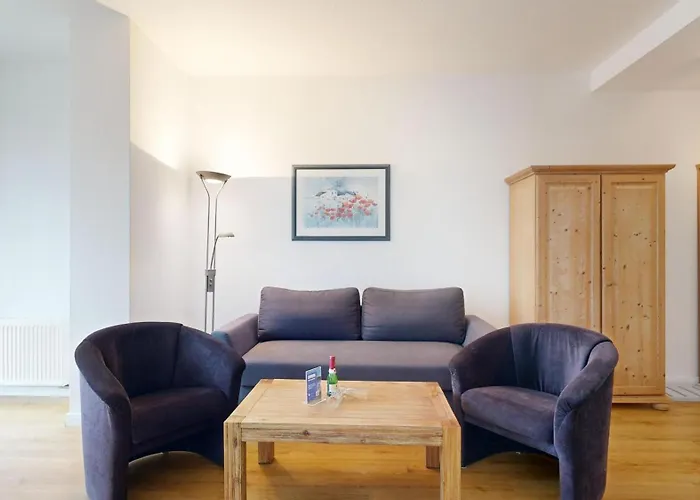 Strandnahe Und Zentral Gelegene Fewo, Hund Willkommen, Haus Saxonia, *