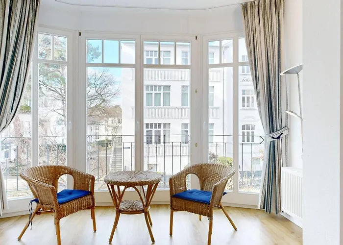아파트 Strandnahe Und Zentral Gelegene Fewo, Hund Willkommen, Haus Saxonia, *